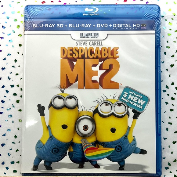 DESPICABLE ME 2 (BLU-RAY 3D, BLU-RAY & DVD) - Picture 2 of 7